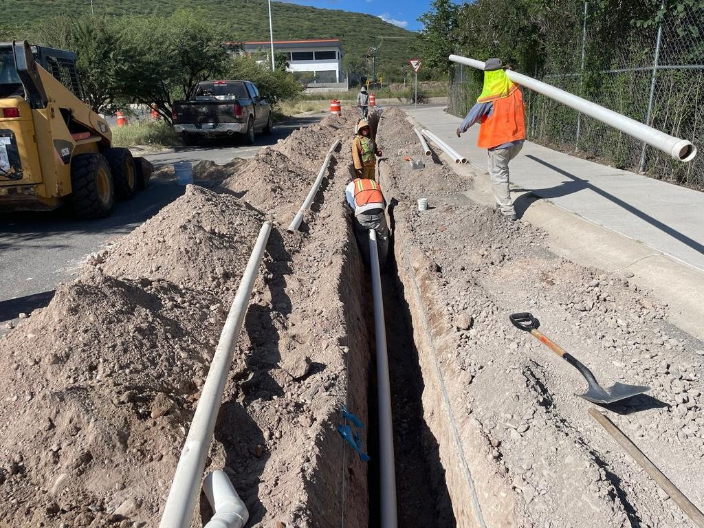 Línea de conducción de agua potable La Loma, foto 2
